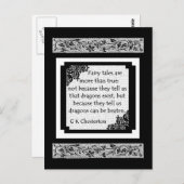 Märchen sind.. Postkarte (Vorne/Hinten)