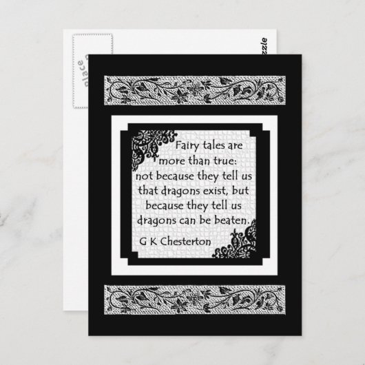 Märchen sind.. Postkarte (Vorne/Hinten)