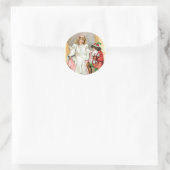 Märchen-Sticker Runder Aufkleber (Tasche)