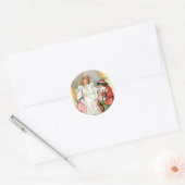 Märchen-Sticker Runder Aufkleber (Umschlag)