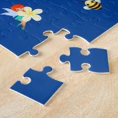 Märchen und Blume Puzzle, personalisierter Name Puzzle (Seite)