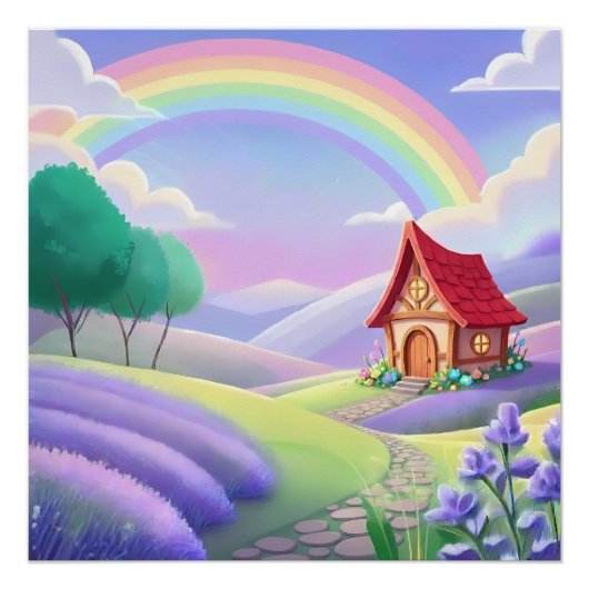 Märchen unter dem Regenbogen Poster (Vorderseite)