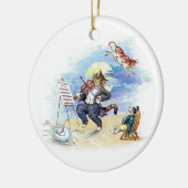 Märchen-Verzierungen Keramik Ornament (Links)