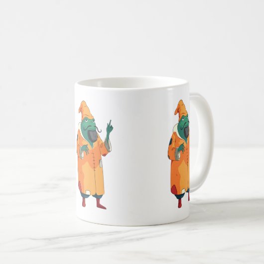 Märchen von Froschfiguren V.01 Kaffeetasse (VorderseiteRechts)
