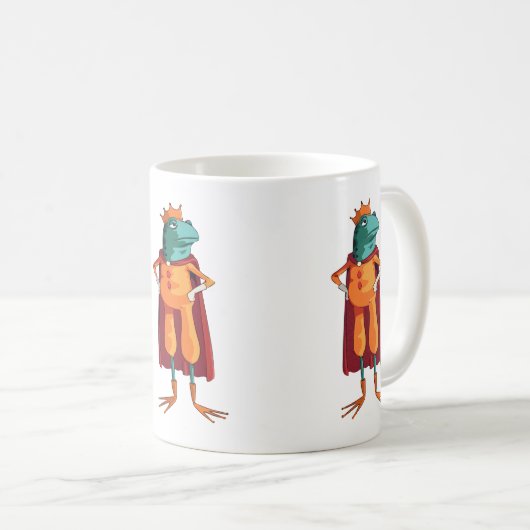 Märchen von Froschfiguren V.02 Kaffeetasse (VorderseiteRechts)