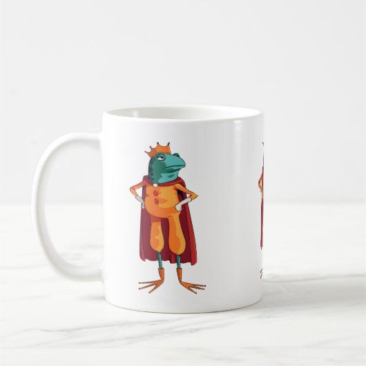 Märchen von Froschfiguren V.02 Kaffeetasse (Links)