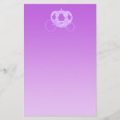 Märchen-Wagen im Purpur Briefpapier (Vorderseite)