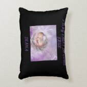 "Märchen werden wahr" Kissen werfen. (Vorderseite(Vertikal))