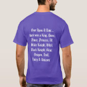 Märchen-Zauberer-Stimmung T-Shirt (Rückseite)
