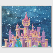 Märchenansicht Geschenkpapier (Flach)