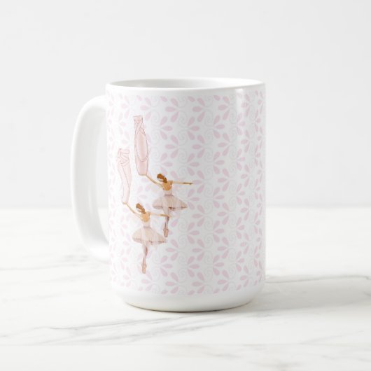 Märchenballerina Tasse (Vorderseite Links)