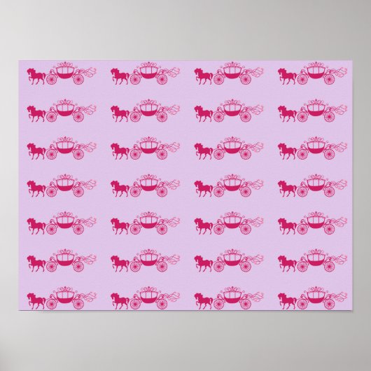 MärchenBeförderung ~ Geschenkpapier 16x12 Poster (Vorne)