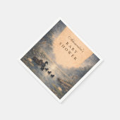 Märchenbuch-Enten-Baby-Party Serviette (Ecke)
