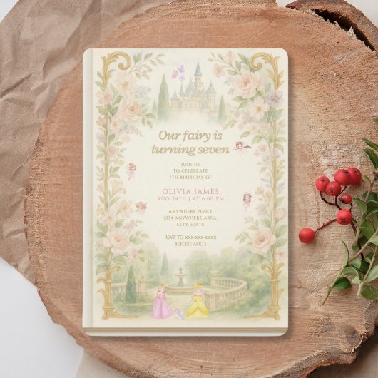 Märchenbuch, Märchen erst, Märchen 7. Geburtstag Einladung