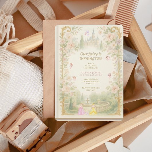 Märchenbuch, Märchen erst, Märchen zum 2. Geburtst Einladung