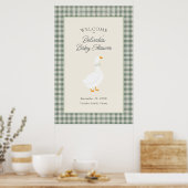 Märchenbuch-Mutter-Gans-Sage-Baby-Shower-Willkomme Poster (Küche)