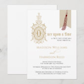 Märchenbuch nach einer Hochzeit Einladung (Vorne/Hinten)