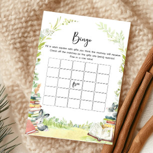 Märchenbuch Neues Kapitel Baby Shower Bingo Spiel