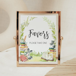 Märchenbuch Neues Kapitel Baby Shower Geschenke Poster