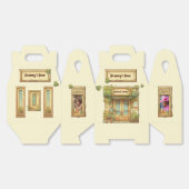 Märchenbuch-Stil gemütliches Café Geschenkschachtel (Ungeklappt)