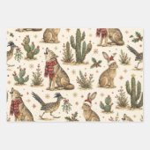 Märchenbuch Südwest-Weihnachtsgeschenk-Stil Geschenkpapier Set (Vorderseite 3)