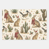 Märchenbuch Südwest-Weihnachtsgeschenk-Stil Geschenkpapier Set (Vorderseite 2)