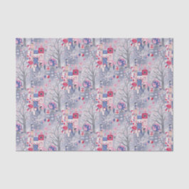 Märchenbücher und magische Kreaturen Grau Seidenpapier