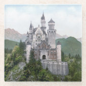 Märchenburg Glasuntersetzer (Vorderseite)