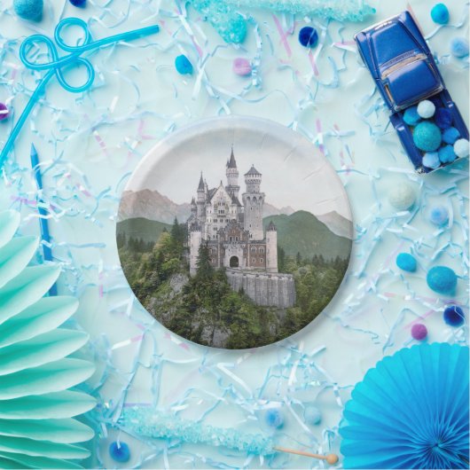 Märchenburg Pappteller (Party)