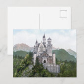 Märchenburg Postkarte (Vorne/Hinten)