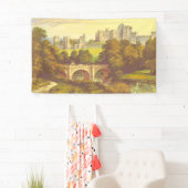 Märchenburg Vintage Illustrationslage Banner (Insitu)