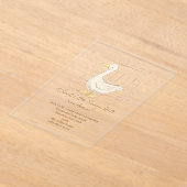 Märchenente Acryleinladungen (Ablage )