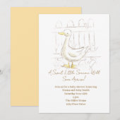 Märchenente Einladung (Vorne/Hinten)