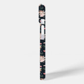 Märchenfee mit Blumen Nahtloses Muster Case-Mate iPhone Hülle (Rückseite / Links)