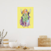 Märchenfee mit Zauberstab Poster (Küche)