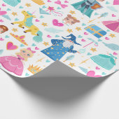 Märchenfiguren Geschenkpapier (Ecke)