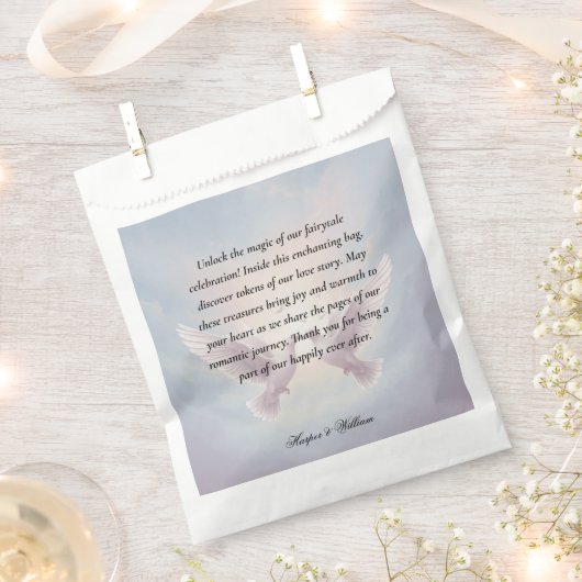 Märchenfreunde Hochzeit Geschenktütchen (Ausgeschnitten)