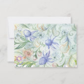 Märchengarten Einladung zur Hochzeit (Rückseite)