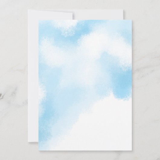 Märchengarten Geburtstag Einladung (Rückseite)