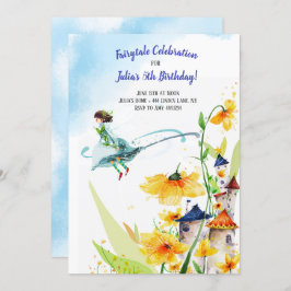 Märchengarten Geburtstag Einladung