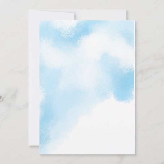 Märchengarten Geburtstag Einladung (Rückseite)