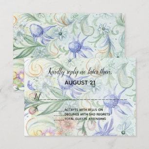 Märchengarten-Hochzeitseinladung Einladung