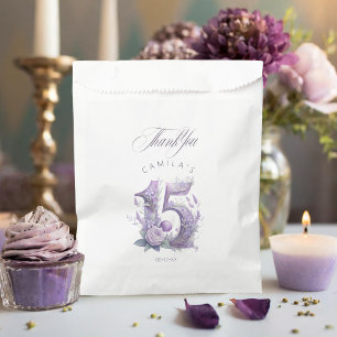 Märchengarten Quinceanera Lavender/Lilac ID1030 Geschenktütchen