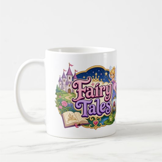 Märchengattung Liebhaber Kaffeetasse (Links)
