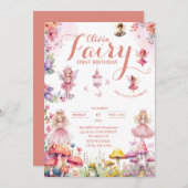 Märchengeburt Einladung (Vorne/Hinten)