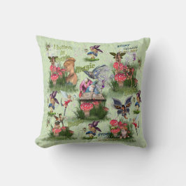 Märchengeschichten aus Rot und Weiß Kissen