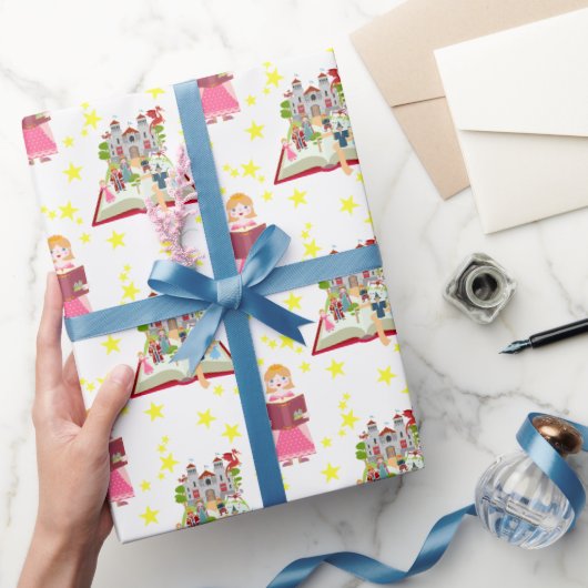Märchengeschichten Girl's Birthday Party Geschenkpapier (Schenken)