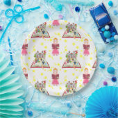 Märchengeschichten Girl's Birthday Party Pappteller (Party)