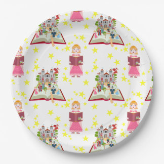 Märchengeschichten Girl's Birthday Party Pappteller