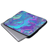 Märchenglas - Blues und Pfeffer: Laptopschutzhülle (Vorne Knopf)